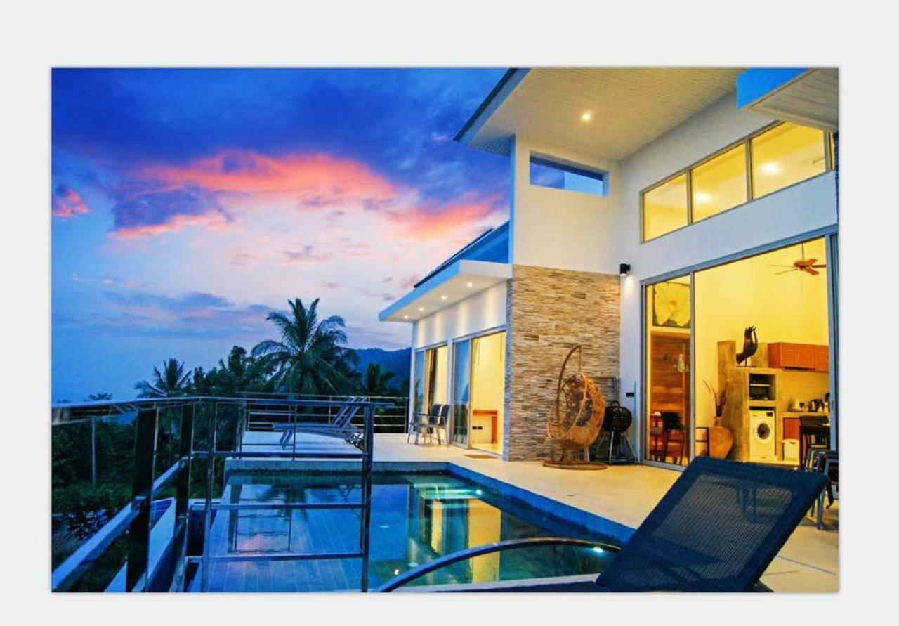 Perfect Sea View Mountain Villa Koh Samui Chaweng  Exterior photo